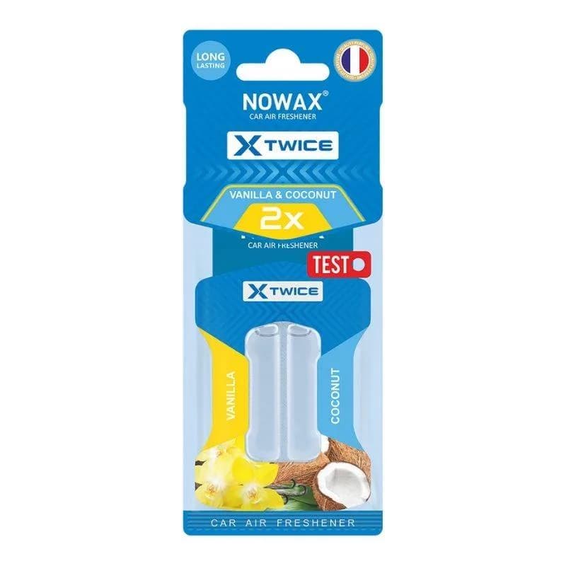 Освіжувач  "NOWAX" (рідкий) 10ml X-Twice - Vanila & Coconut