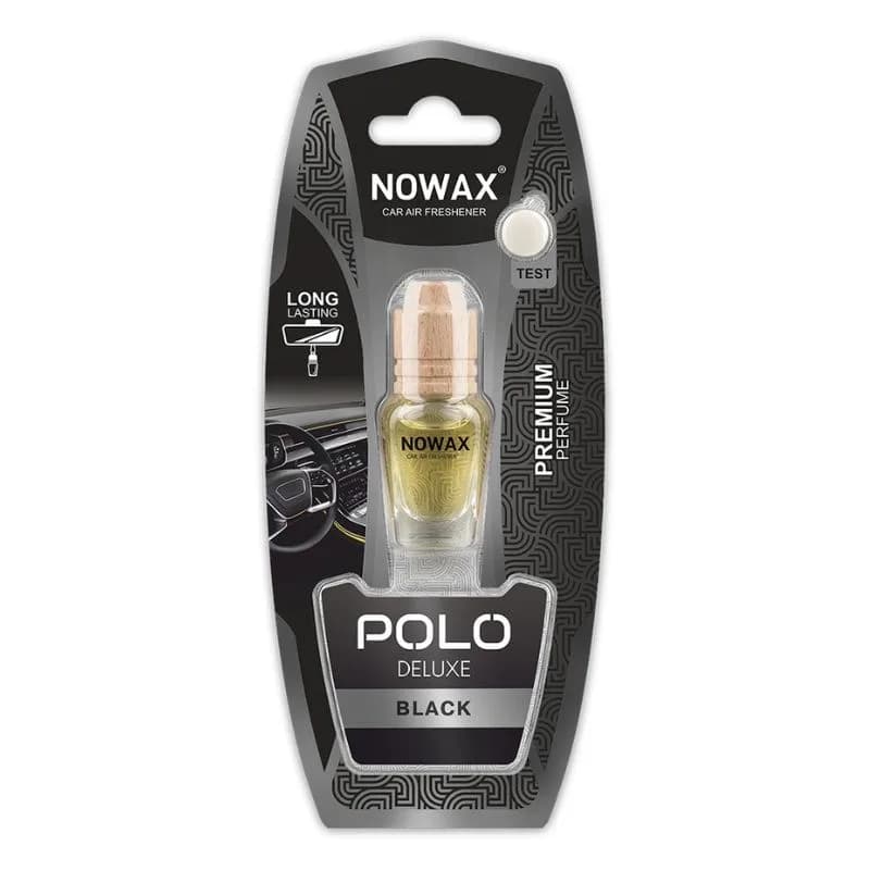 Освіжувач  "NOWAX" (рідкий) Polo Deluxe 7 ml - Black