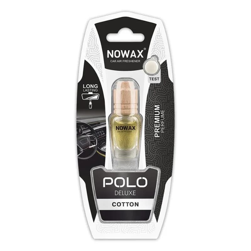 Освіжувач  "NOWAX" (рідкий) Polo Deluxe 7 ml - Cotton
