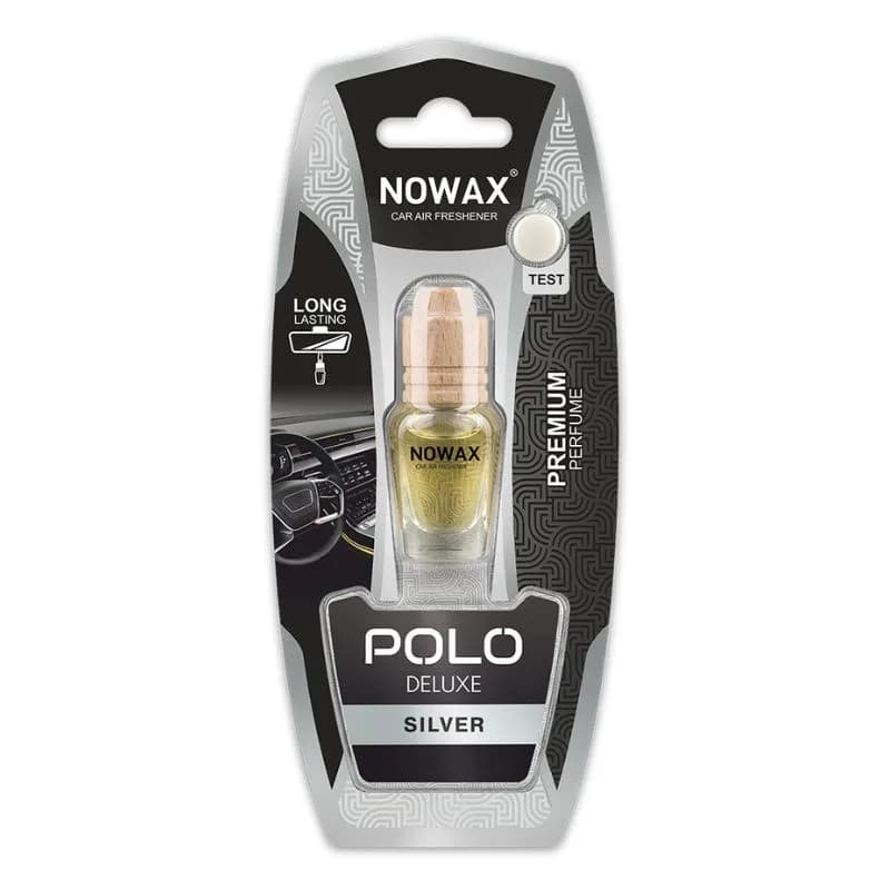 Освіжувач  "NOWAX" (рідкий) Polo Deluxe 7 ml - Silver