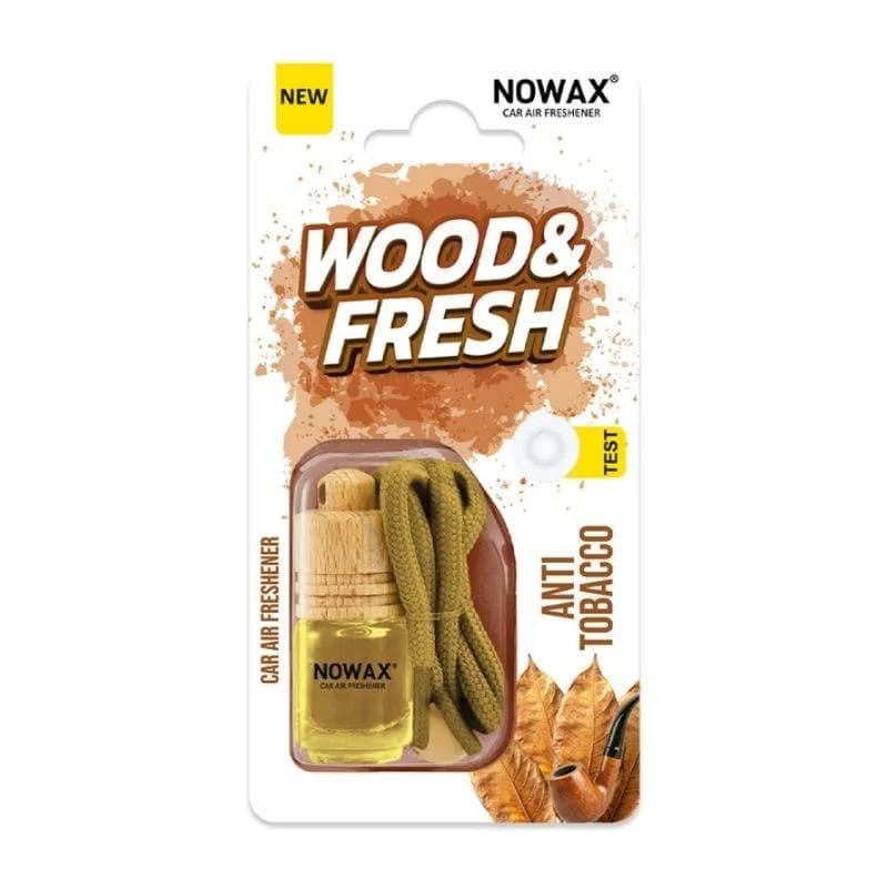 Освіжувач  "NOWAX" (рідкий) Wood & Fresh - Anti Tobacco 5ml