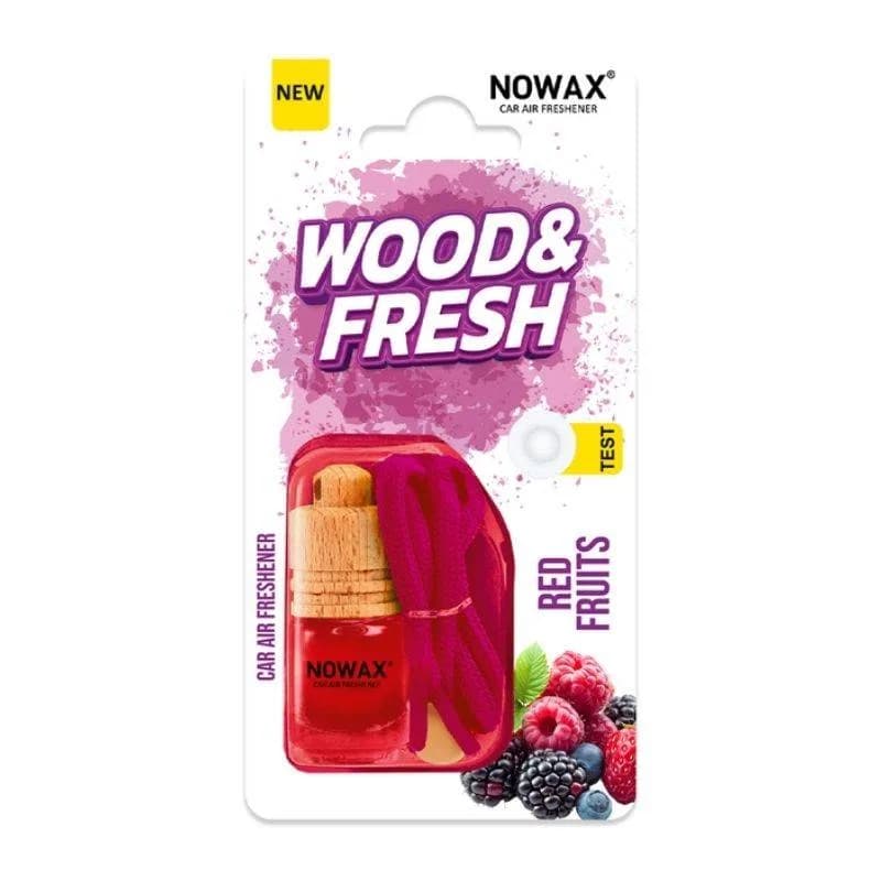Освіжувач  "NOWAX" (рідкий) Wood & Fresh - Red Fruits 5ml