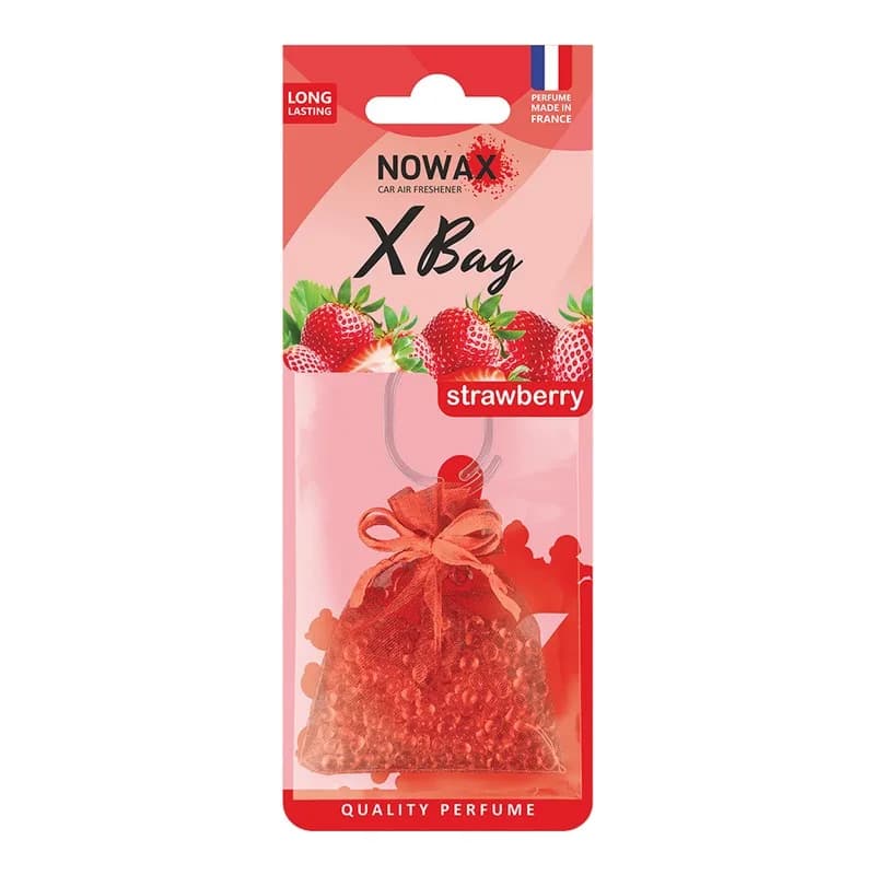 Освіжувач  "NOWAX" (мішечок) X-Bag - Strawberry