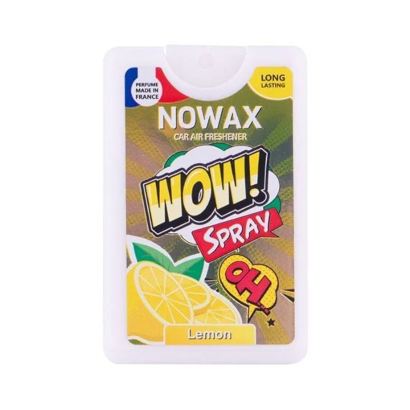 Освіжувач  "NOWAX" аерозоль WOW Spray 18ml - Lemon