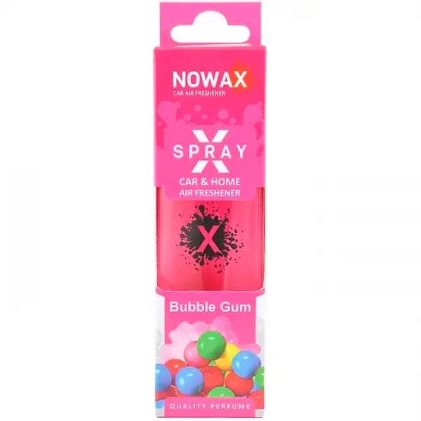 Освіжувач  "NOWAX" аерозоль X-Spray 50ml - Bublbe Gum