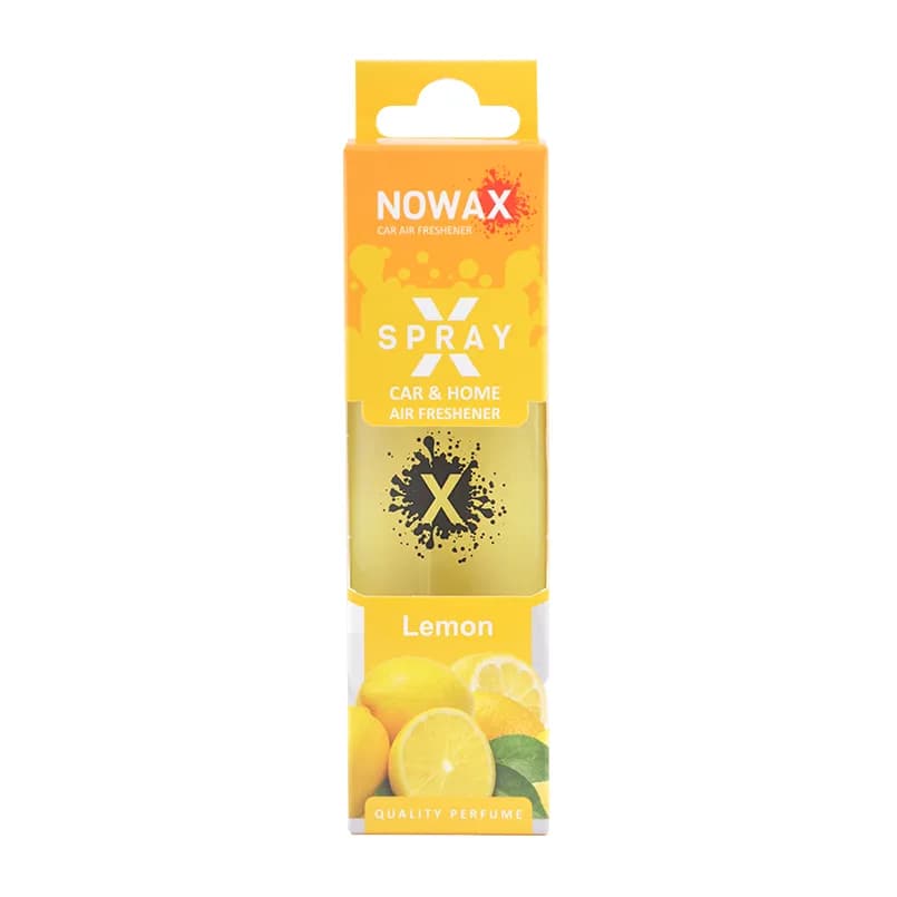 Освіжувач  "NOWAX" аерозоль X-Spray 50ml - Lemon