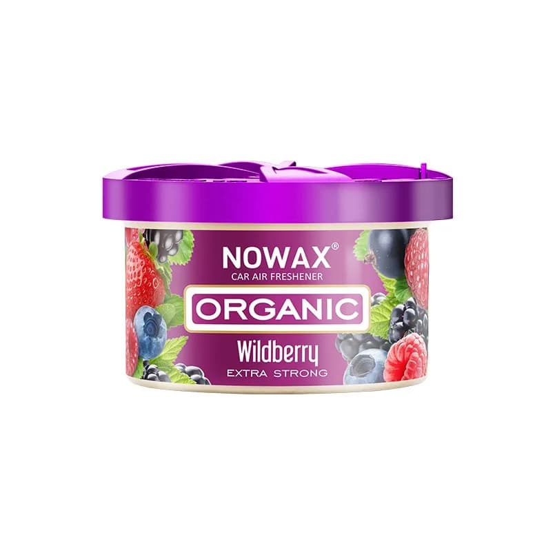 Освіжувач "NOWAX" (брикет) 40г Organic - Wildberry