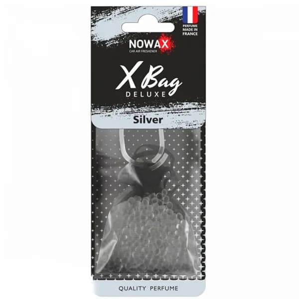 Освіжувач "NOWAX" (мішечок) X-Bag Deluxe - Silver