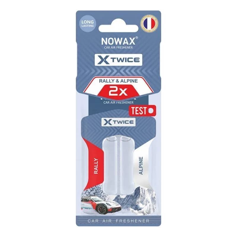 Освіжувач "NOWAX" (рідкий) 10ml X-Twice - Alpine & Rally