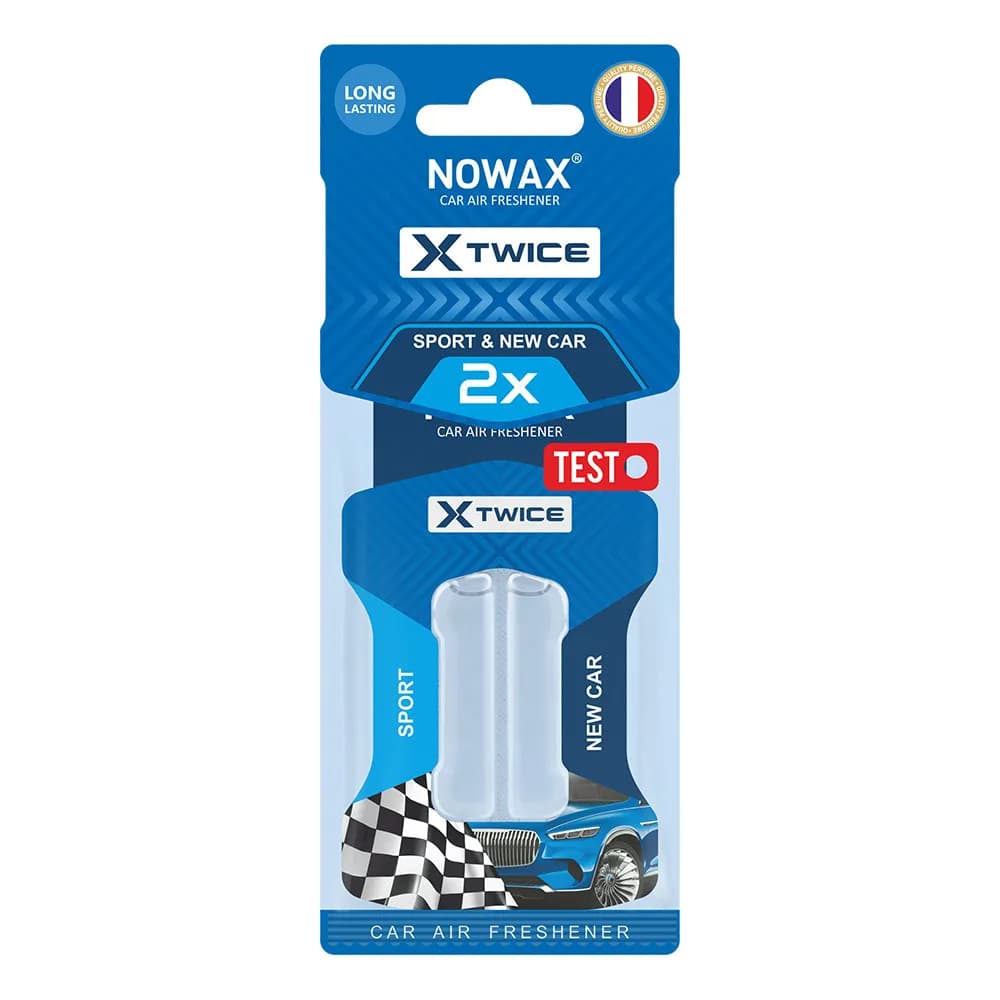 Освіжувач "NOWAX" (рідкий) 10ml X-Twice - New Car & Sport