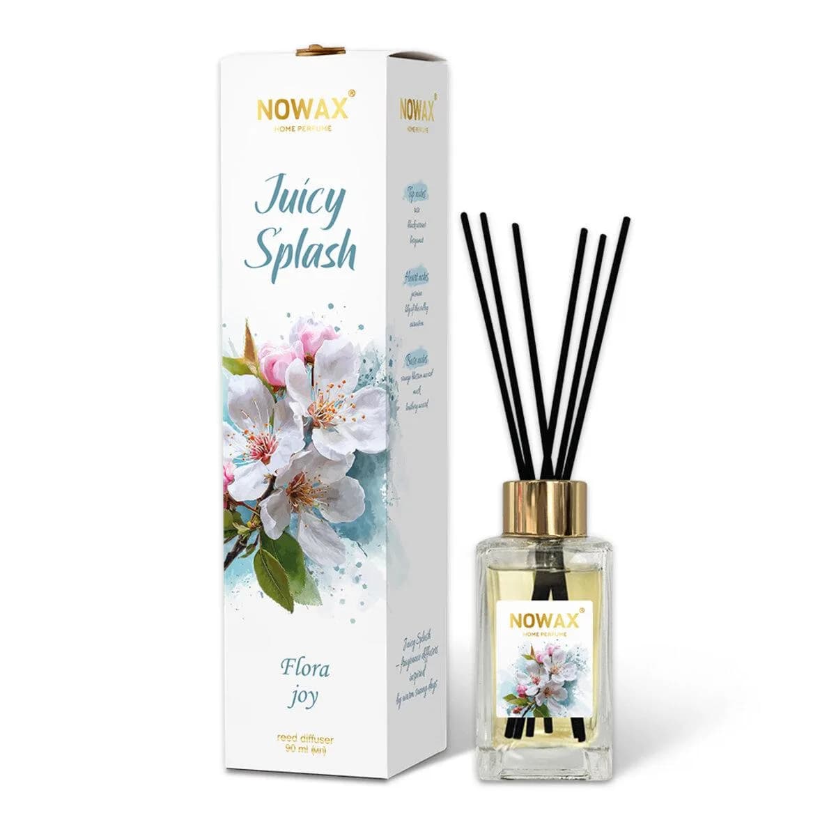 Освіжувач "NOWAX" (рідкий) Juicy Splash - Flora Joy (90 мл.)