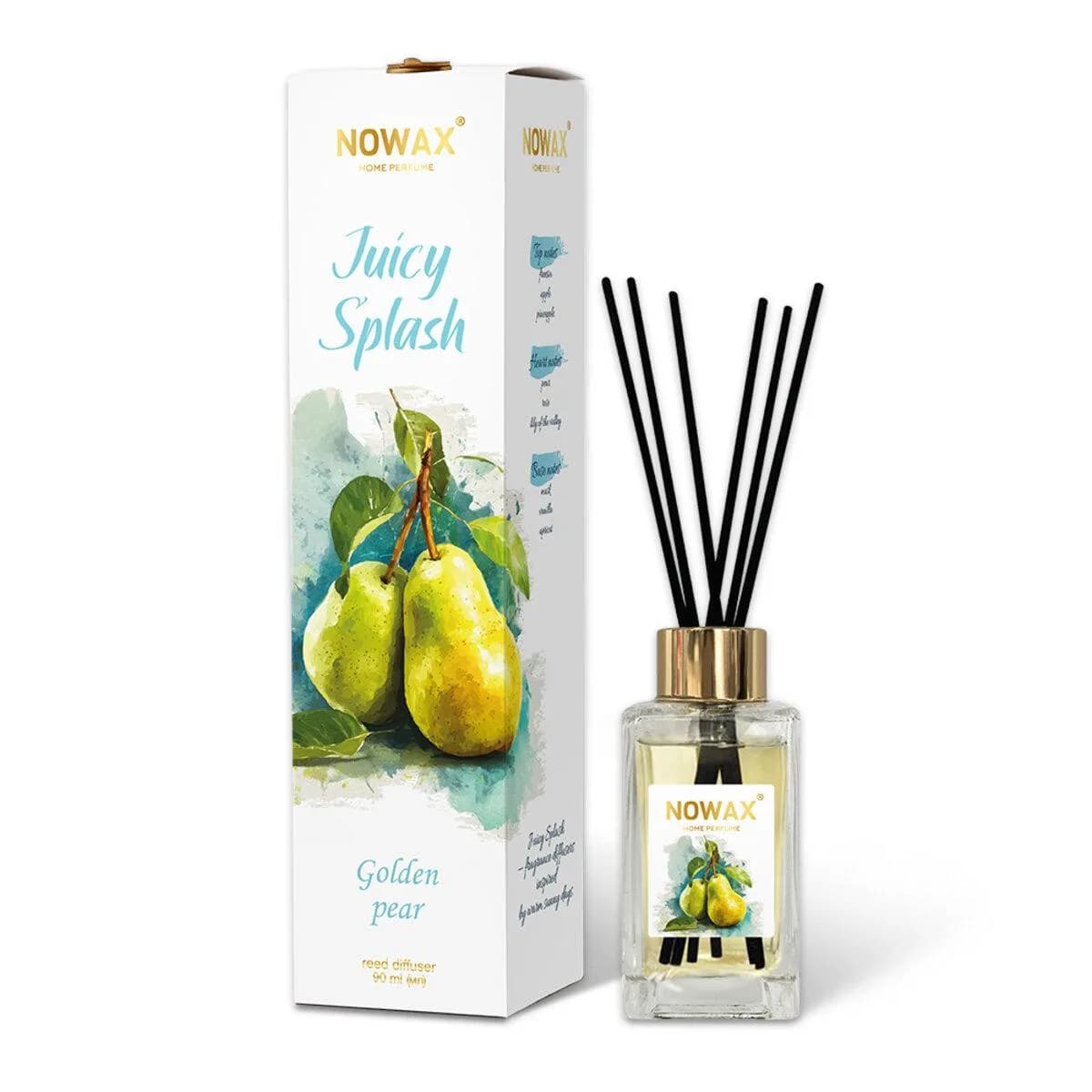 Освіжувач "NOWAX" (рідкий) Juicy Splash - Golden Pear (90 мл.)