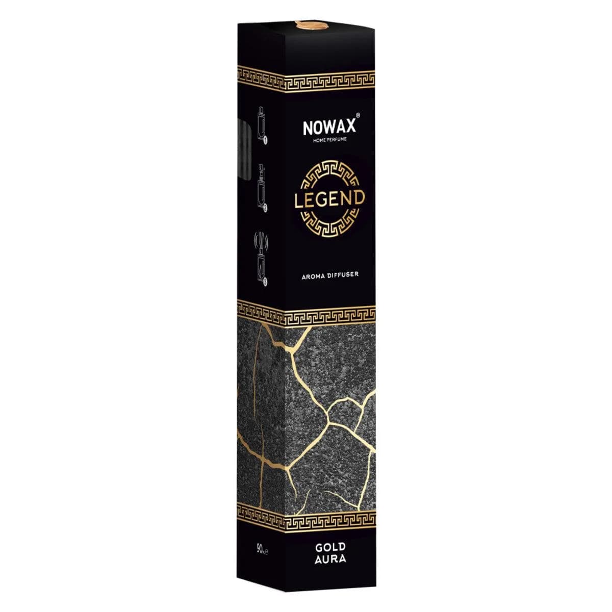 Освіжувач "NOWAX" (рідкий) Legend - Gold Aura  (90 мл.)