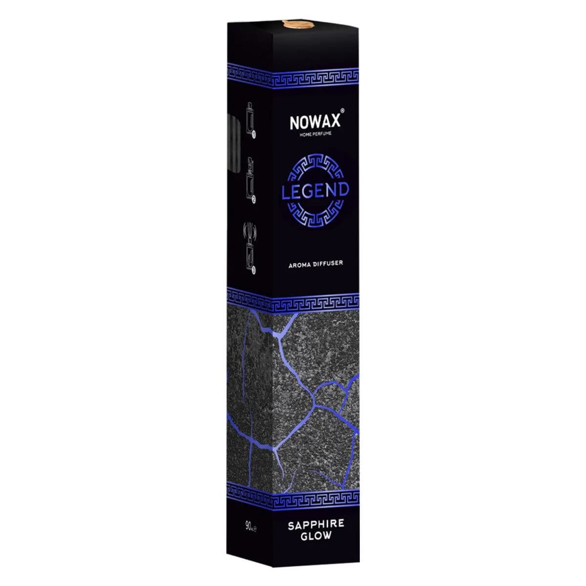 Освіжувач "NOWAX" (рідкий) Legend - Sapphire Glow (90 мл.)