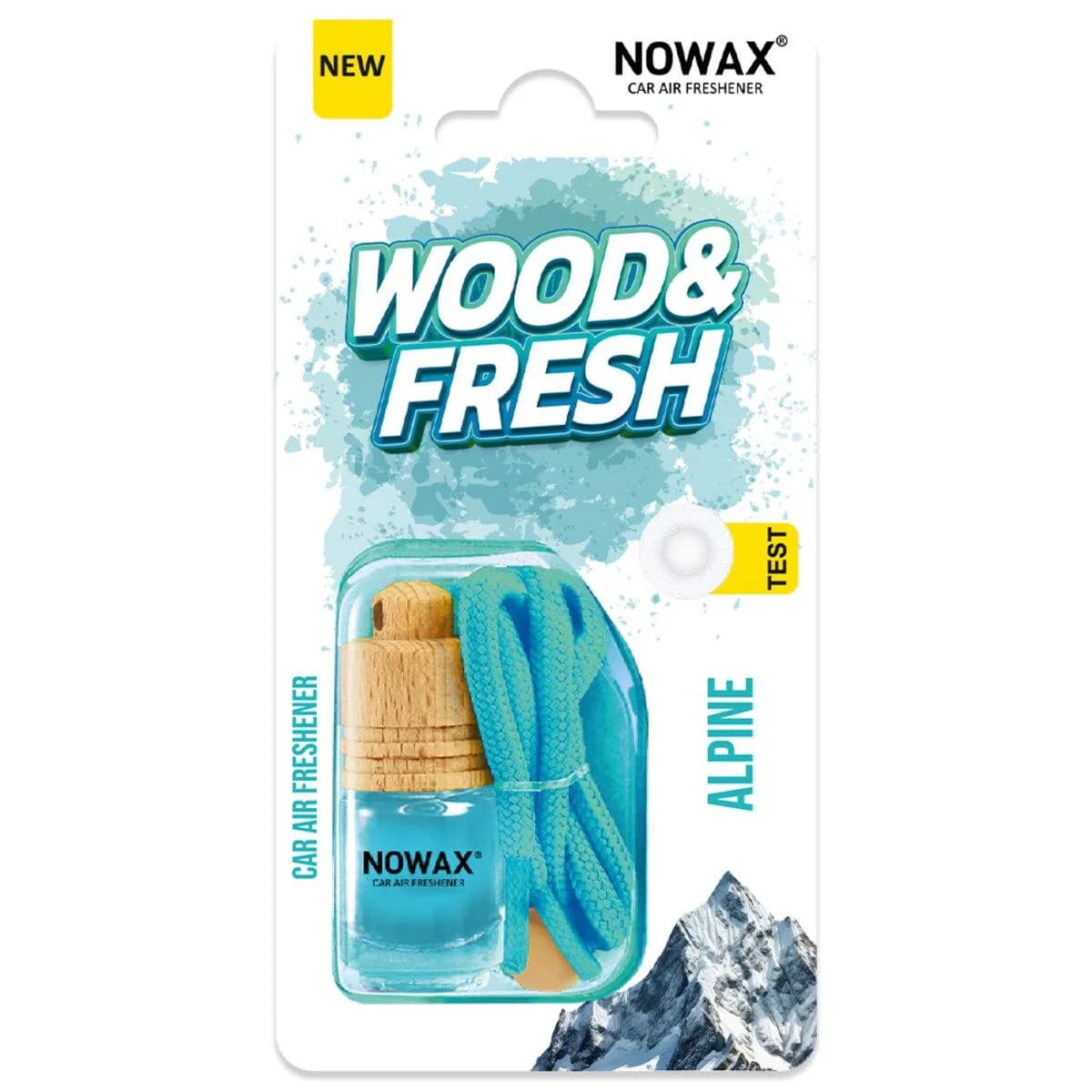 Освіжувач "NOWAX" (рідкий) Wood & Fresh - Alpine 5ml