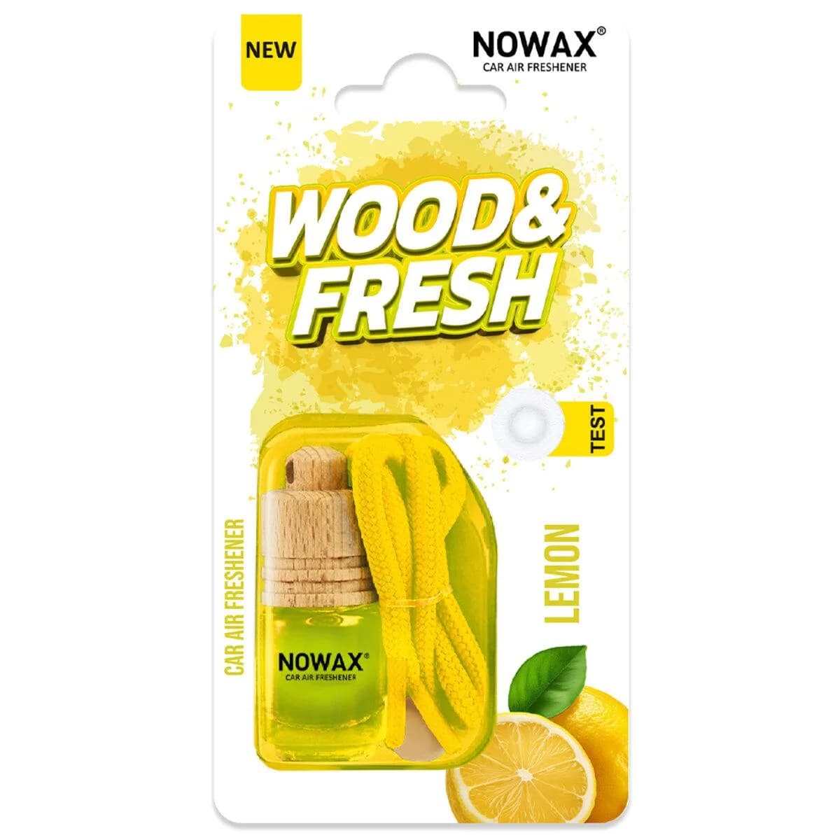Освіжувач "NOWAX" (рідкий) Wood & Fresh - Lemon 5ml