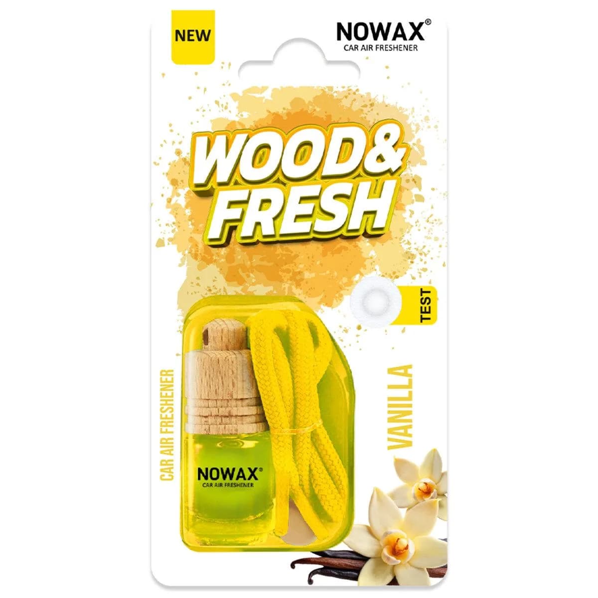 Освіжувач "NOWAX" (рідкий) Wood & Fresh - Vanilla 5ml