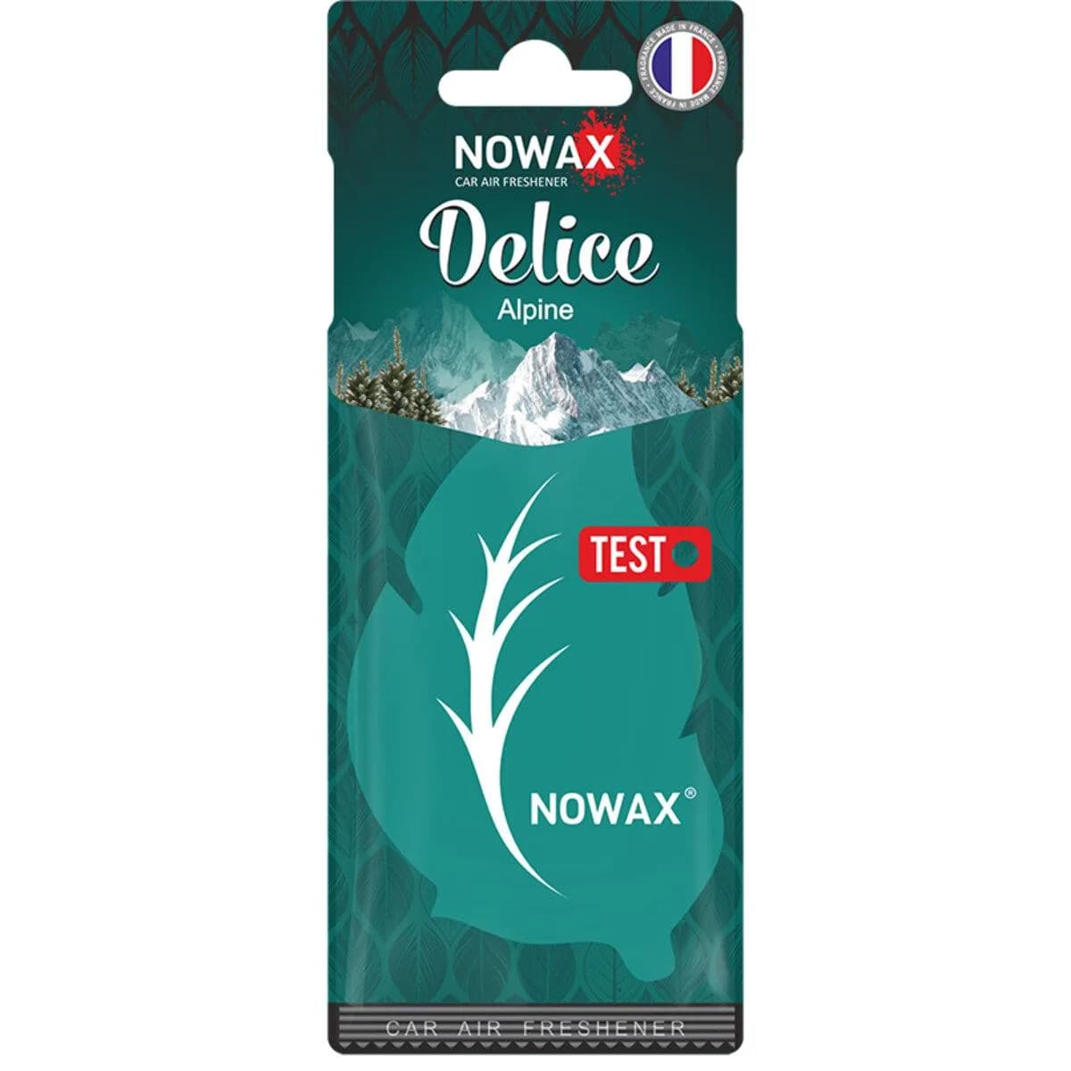 Освіжувач "NOWAX" (сухий листок) Delice - Alpine