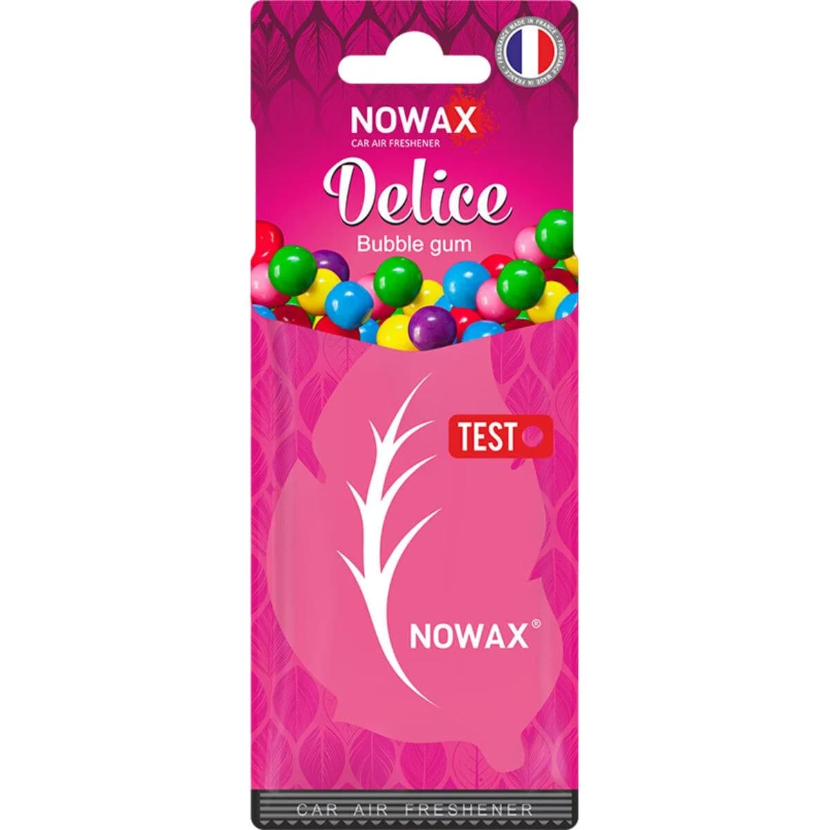 Освіжувач "NOWAX" (сухий листок) Delice - Bubble Gum