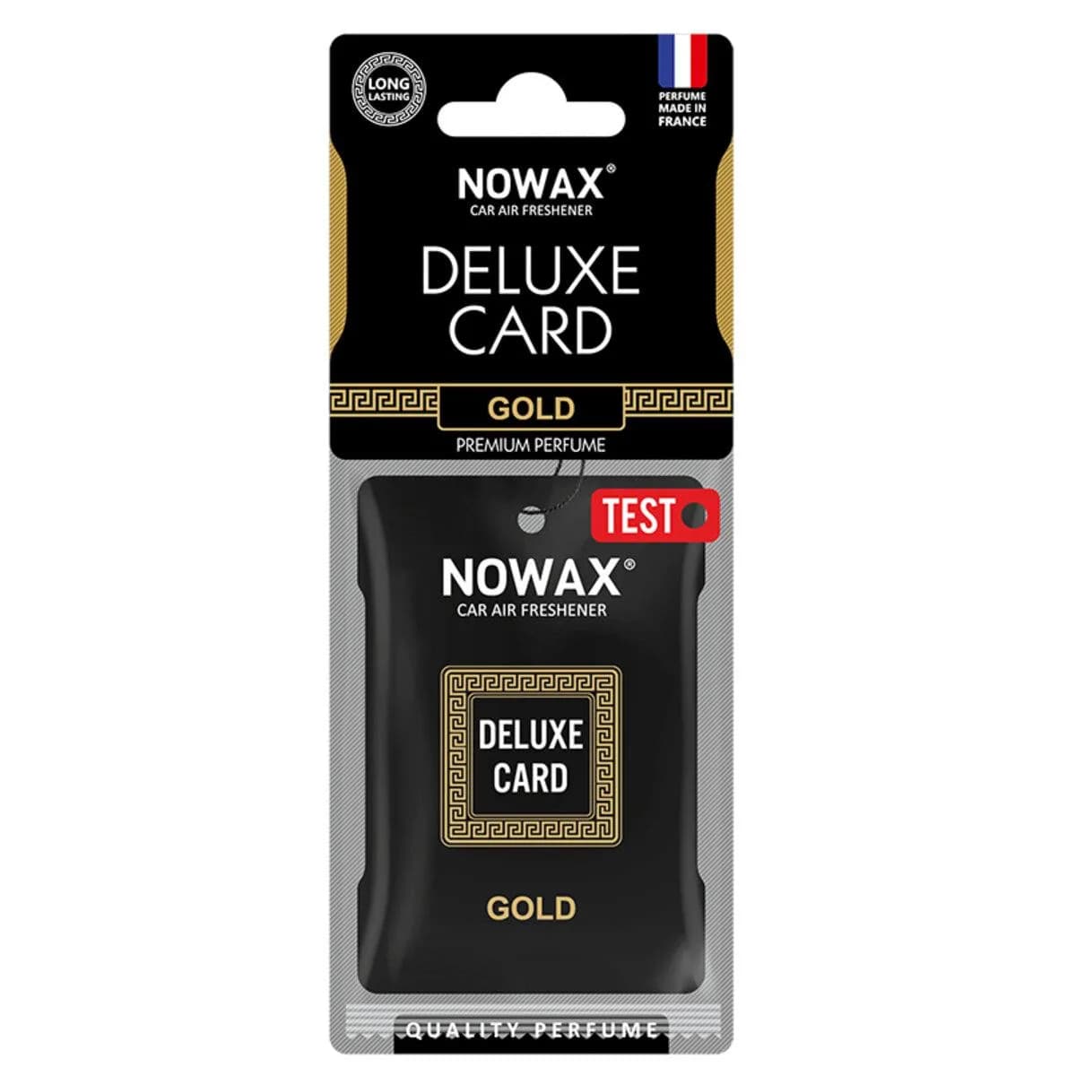 Освіжувач "NOWAX" (сухий листок) Deluxe Card - Gold