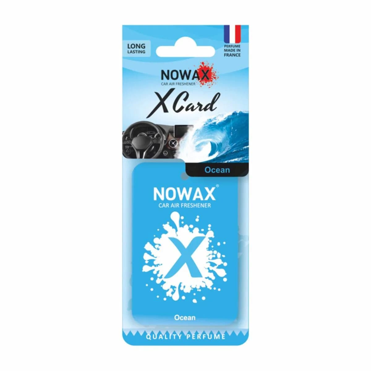 Освіжувач "NOWAX" (сухий листок) X-Card - Ocean