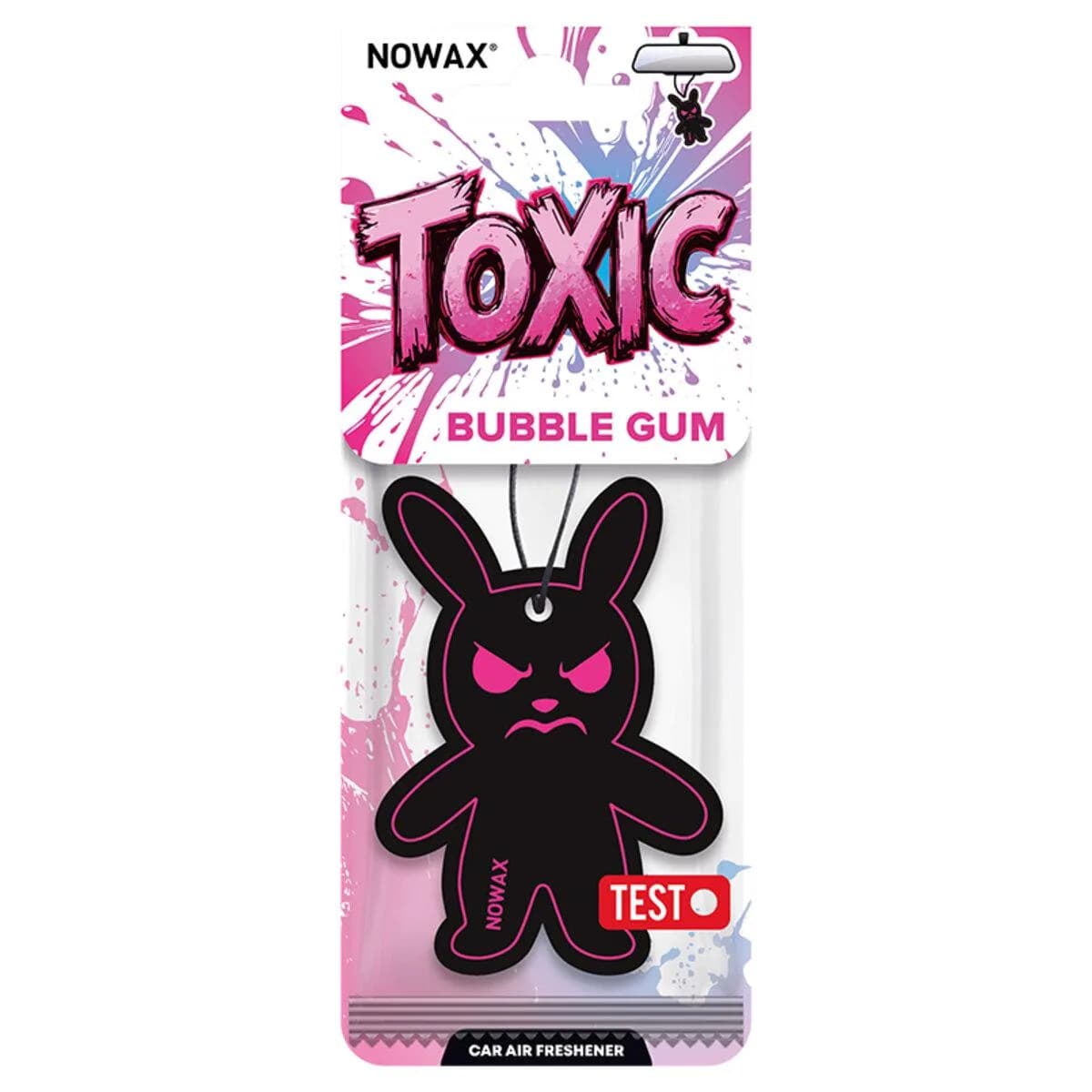 Освіжувач "NOWAX" (сухий листок) серія "Toxic" Bubble Gum