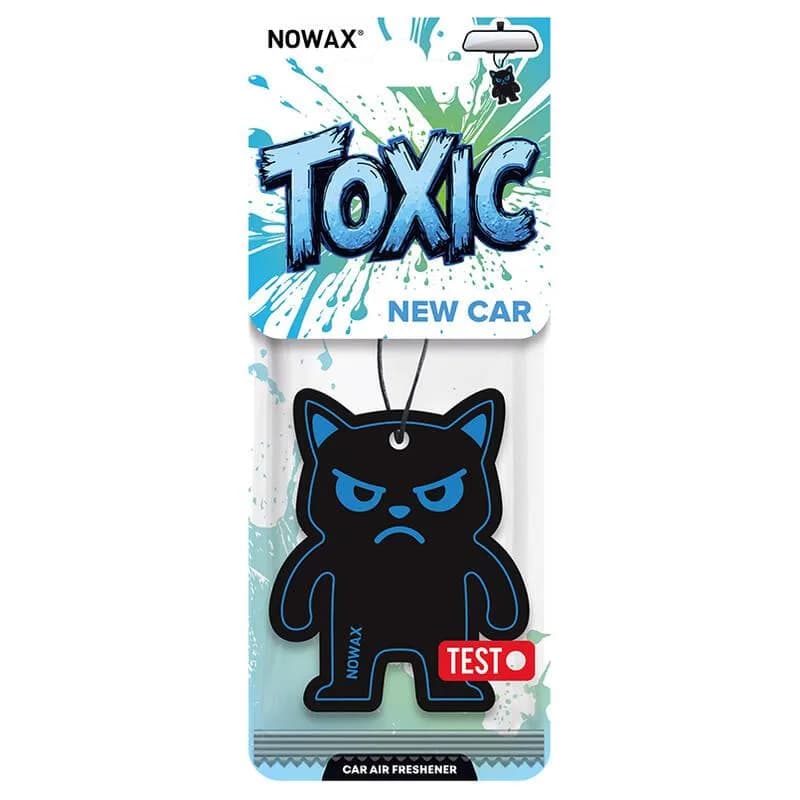 Освіжувач "NOWAX" (сухий листок) серія "Toxic" New Car