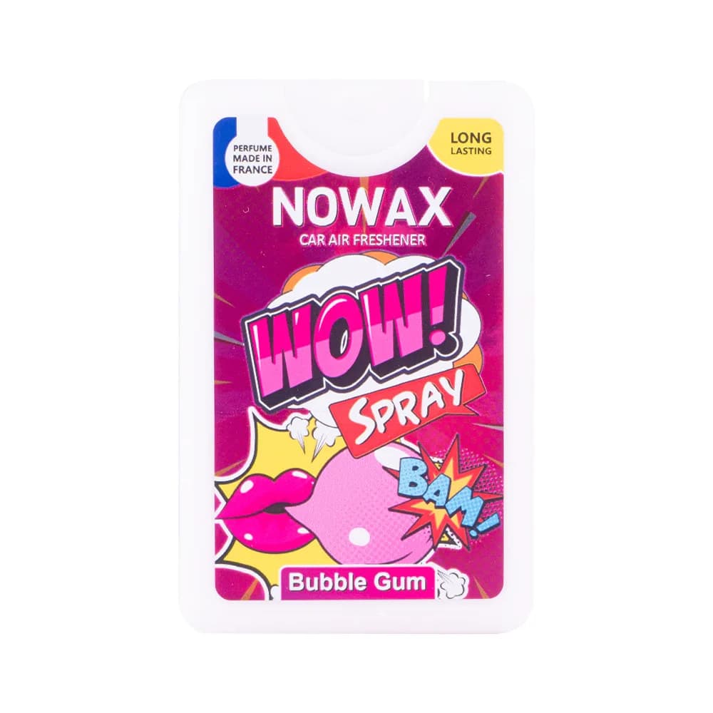 Освіжувач "NOWAX" аерозоль WOW Spray 18ml - Bubble Gum