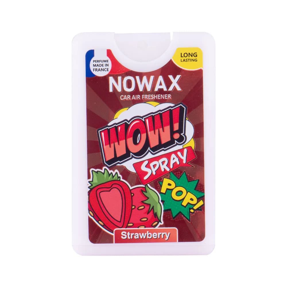 Освіжувач "NOWAX" аерозоль WOW Spray 18ml - Strawberry