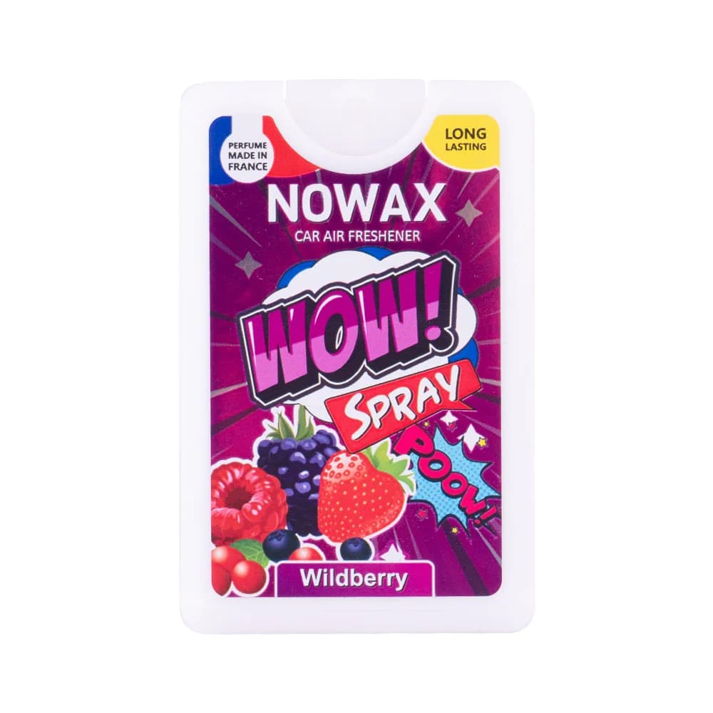 Освіжувач "NOWAX" аерозоль WOW Spray 18ml - Wildberry