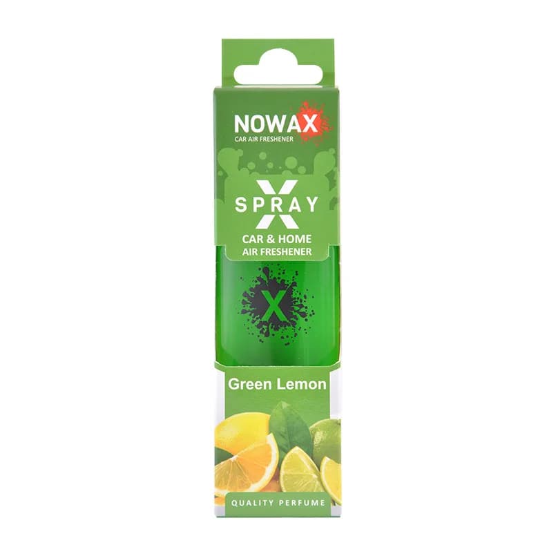 Освіжувач "NOWAX" аерозоль X-Spray 50ml - Green Lemon