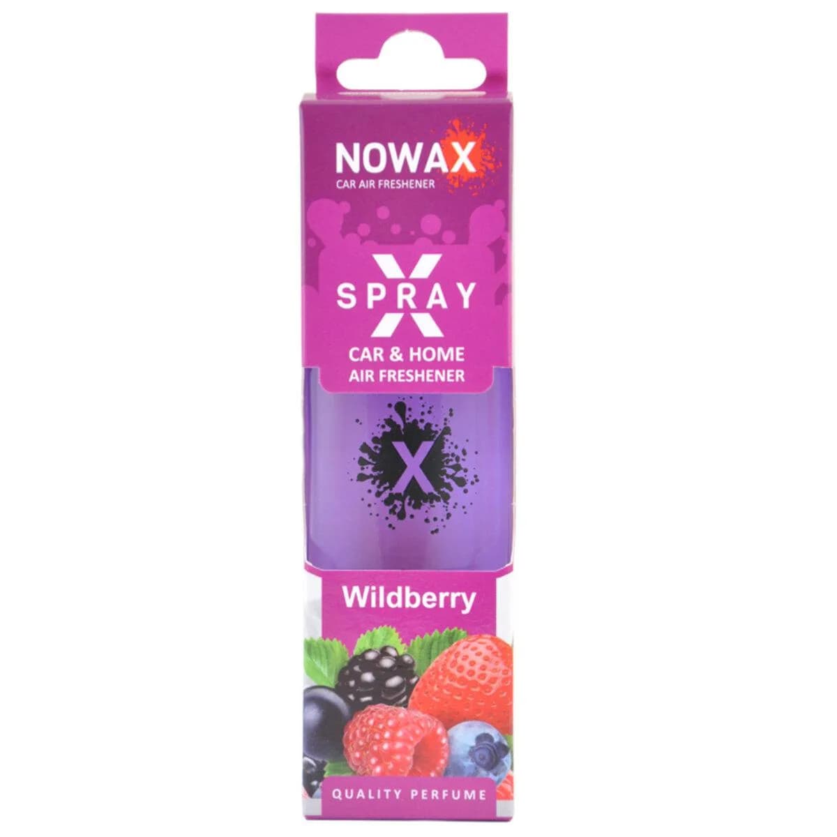 Освіжувач "NOWAX" аерозоль X-Spray 50ml - Wildberry