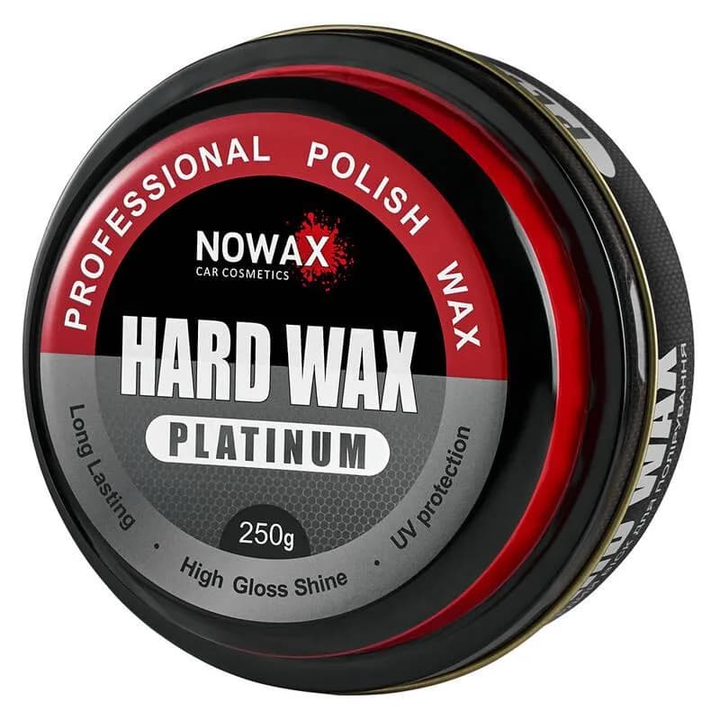 Поліроль кузова автовіск "NOWAX" 250ml (Карнаубський твердий віск) профі
