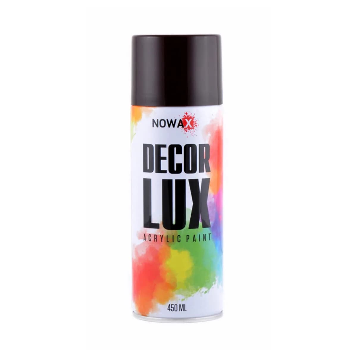 Фарба аер. "NOWAX" акрил. 450мл. бордова