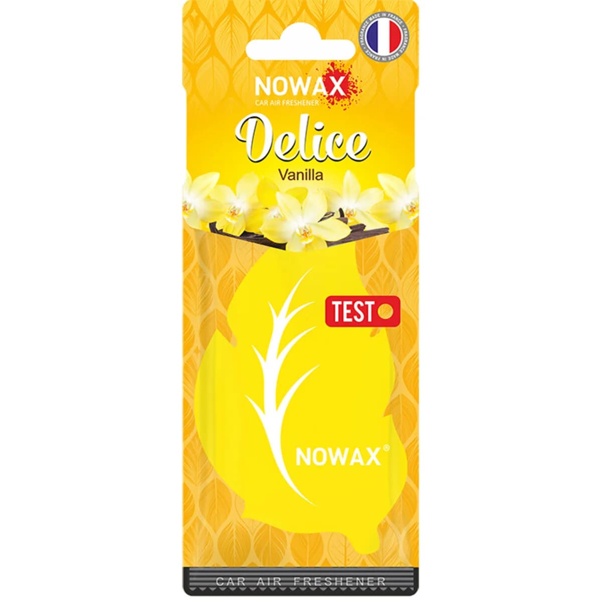 Освіжувач  "NOWAX"  (сухий листок) Delice - Vanilla