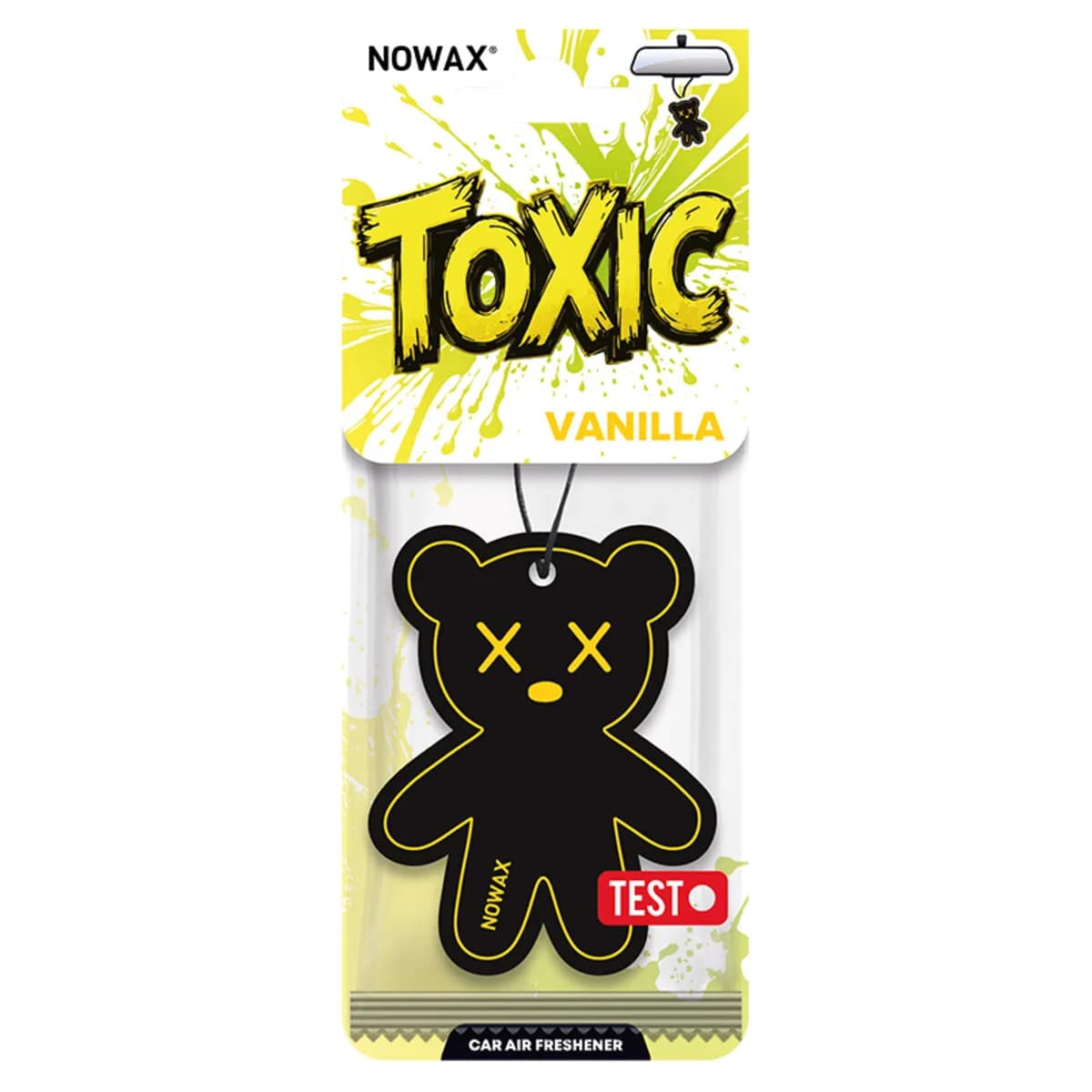 Освіжувач  "NOWAX"  (сухий листок) серія "Toxic" Vanilla