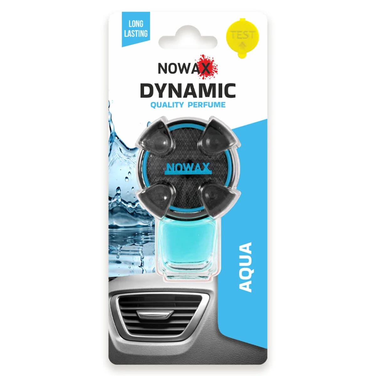 Освіжувач  "NOWAX" ( дефлектор) серія "Dynamic" - Aqua