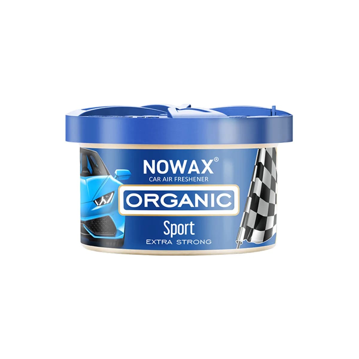 Освіжувач  "NOWAX" (брикет) 40g Organic - Sport