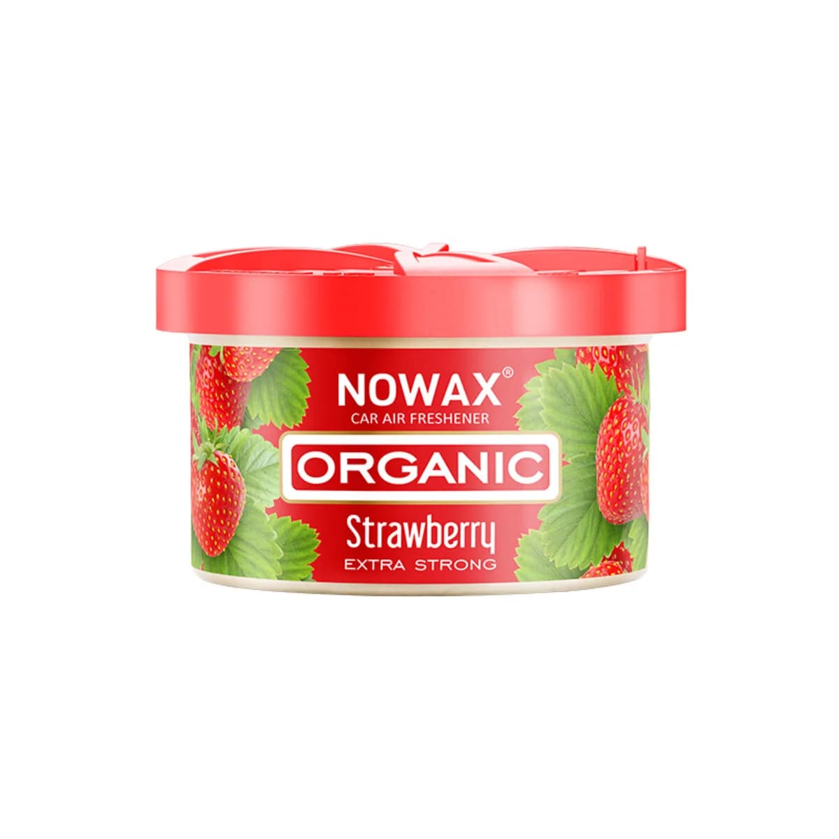 Освіжувач  "NOWAX" (брикет) 40g Organic - Strawberry