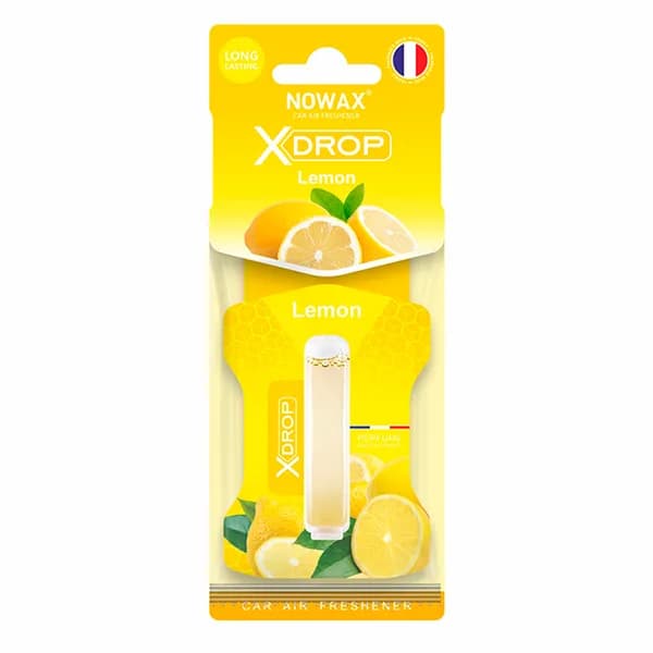 Освіжувач  "NOWAX" (гель) 5ml X-Drop - Lemon