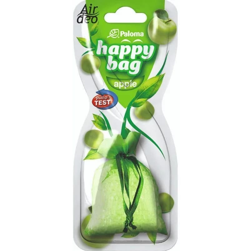 Освіжувач "Paloma" Happy Bag Apple, блістер (мішечок на дзеркало)