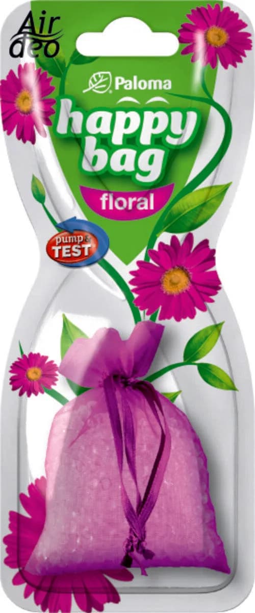 Освіжувач "Paloma" Happy Bag Flora, блістер (мішечок на дзеркало)