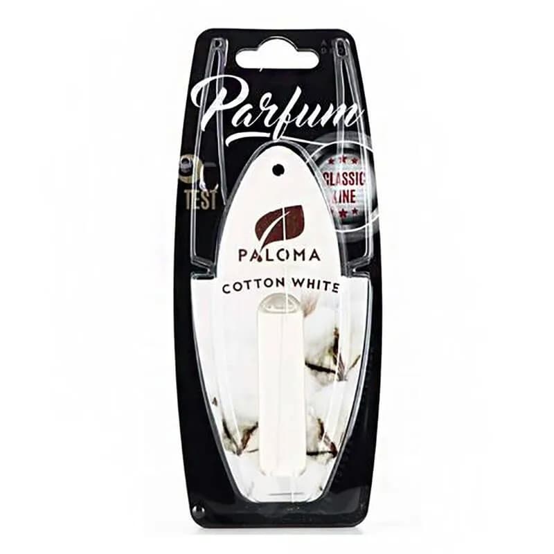 Освіжувач "Paloma" Parfume Cotton White, блістер (рідкий на дзеркало)