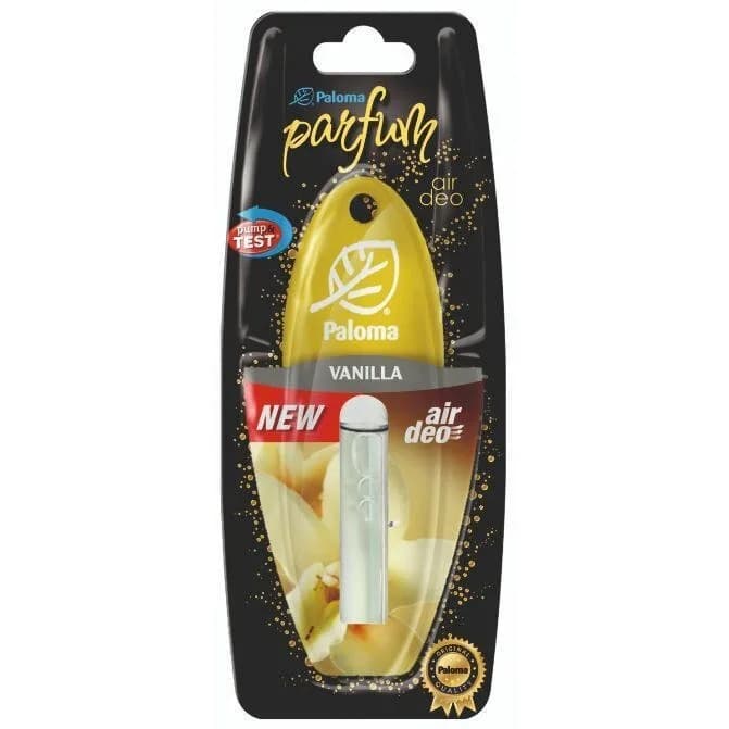 Освіжувач "Paloma" Parfume Vanilla, блістер (рідкий на дзеркало)