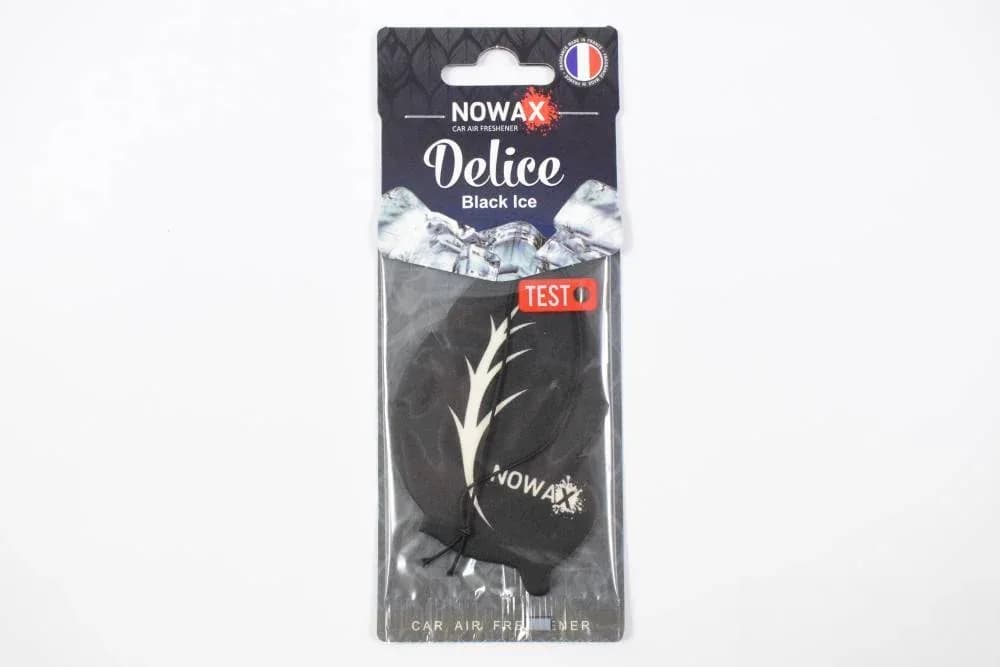 Освіжувач "NOWAX" (сухий листок) Delice - Black Ice