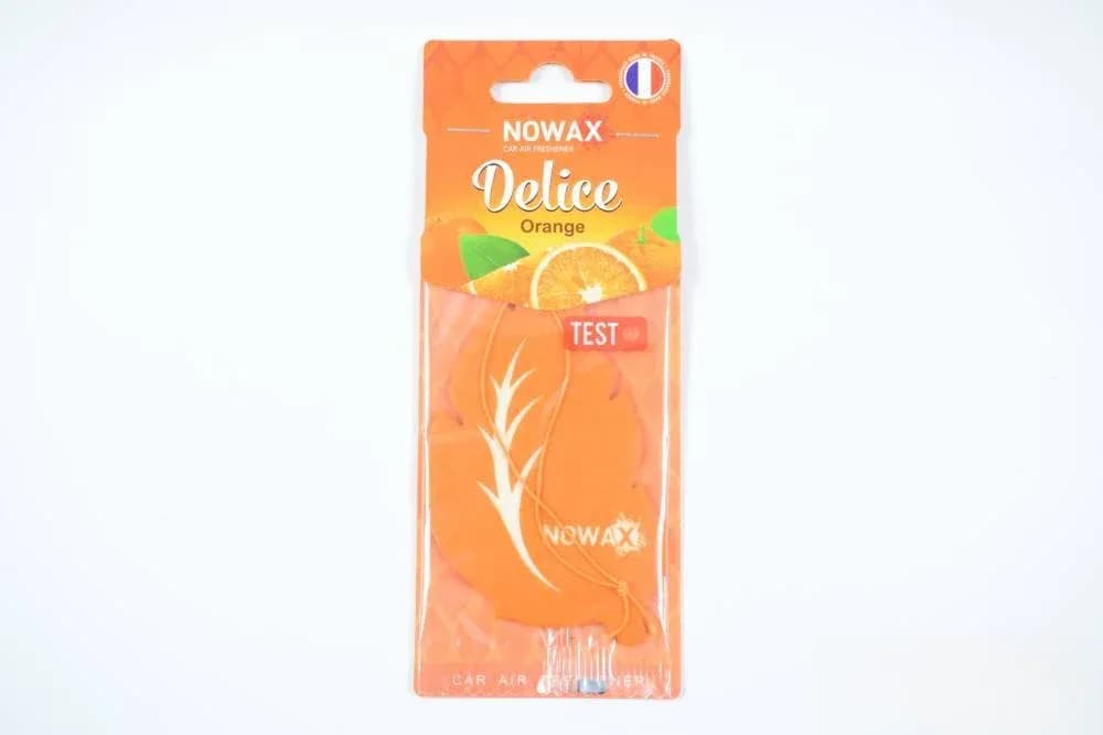 Освіжувач  "NOWAX"  (сухий листок) Delice - Orange