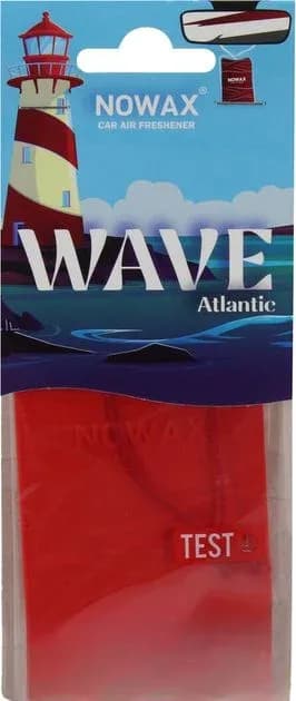 Освіжувач "NOWAX" (полімер) серія "Wave" - Atlantic