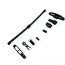 Щітка склоочисника задня безкаркасна "CARWAY" FLAT REAR 275 mm (8 адаптерів) 1