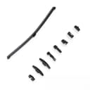 Щітка склоочисника задня безкаркасна "CARWAY" FLAT REAR 275 mm (8 адаптерів) 2