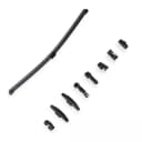 Щітка склоочисника задня безкаркасна "CARWAY" FLAT REAR 350 mm (8 адаптерів) 3